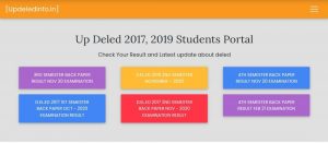 up deled result 2021