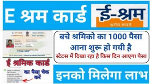 E Shram Card