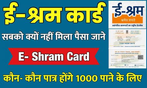 E Shram Card Check Payment