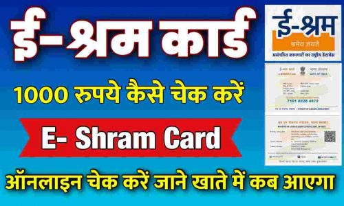Shram Card Ka Online Paisa Kaise Check Karen