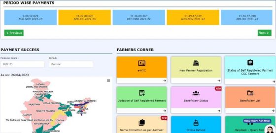 पीएम किसान सम्मान निधि योजना 2023