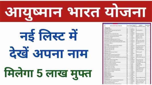 Ayushman Bharat Yojana List