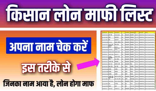 किसान कर्ज माफी