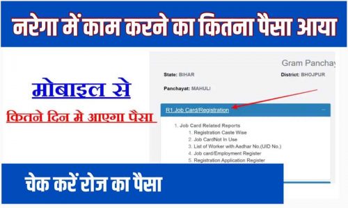 NAREGA Ka Paisa Check Kare
