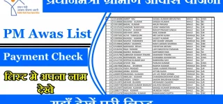 PM Awas Yojana List