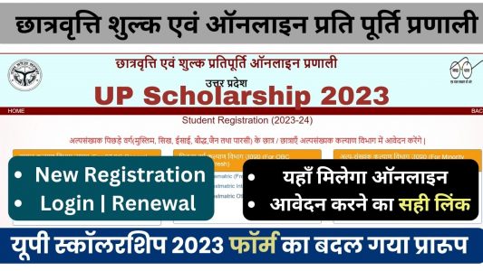 UP Scholarship Online Form