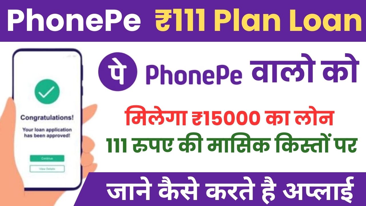 Phone Pe 111 Plan Loan