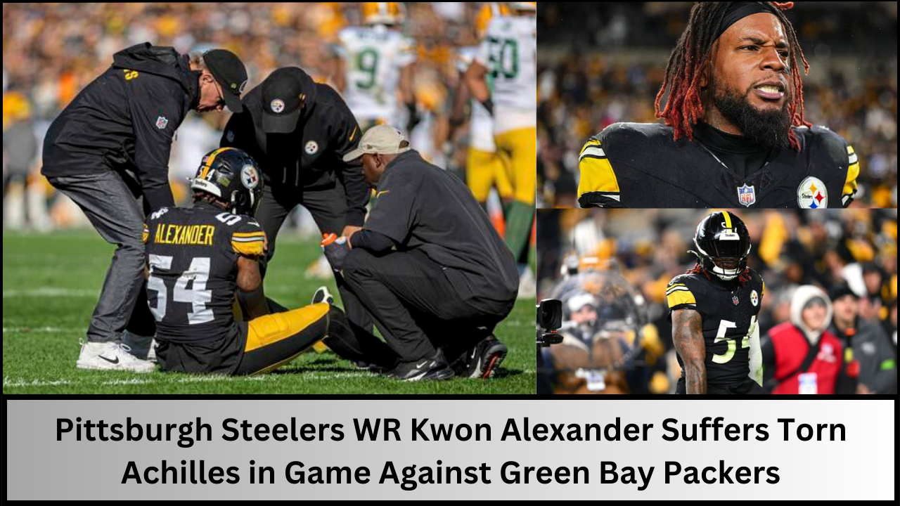 Pittsburgh Steelers WR Kwon Alexander Suffers Torn Achilles in Game Against Green Bay Packers