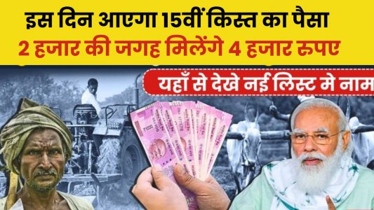 PM Kisan Yojana 15th Instalment