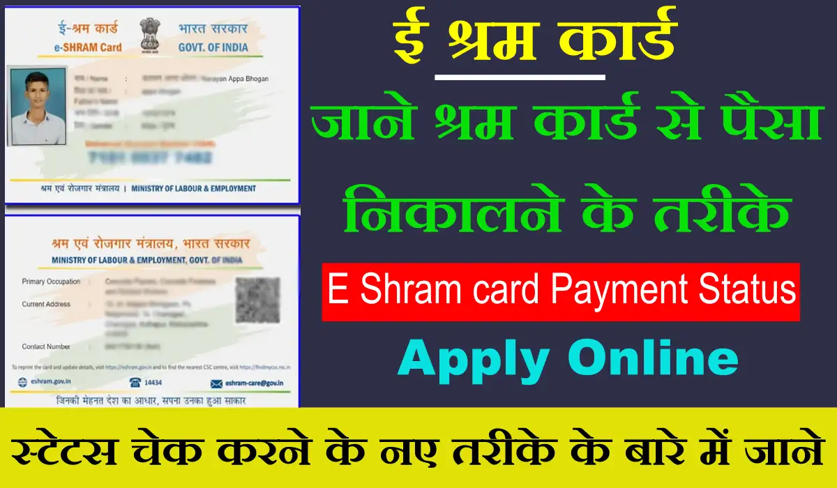 E Shram Card