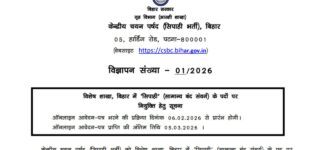 Bihar Constable GD Vacancy 2026 : Apply Online