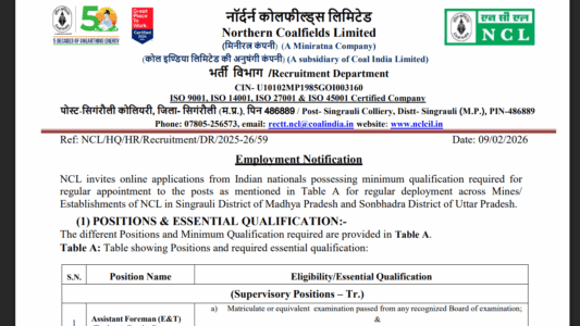 NCL Foreman Online form 2026