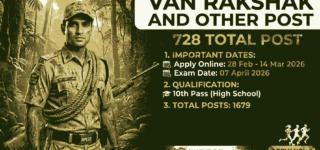 MPESB Forest Guard Online Form 2026 : Check Eligibility Apply Online