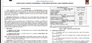 Navy Agniveer MR & SSR Recruitment 2026