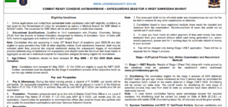 Navy SSR Medical Recruitment Notification 2026