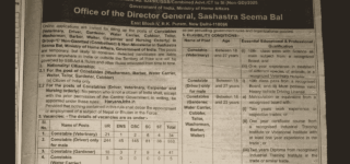 SSB Constable Online Form 2026