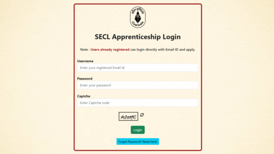 South Eastern Coalfield Apprentice Recruitment 2026