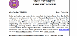 Delhi University Teaching