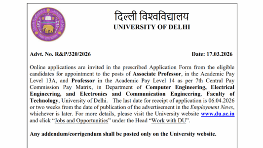 Delhi University Teaching