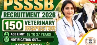 PSSSB Veterinary Inspector Recruitment 2026