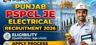 Punjab PSPCL JE Electrical Recruitment 2026