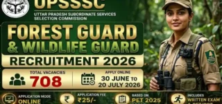 UPSSSC Forest Guard Recruitment 2026
